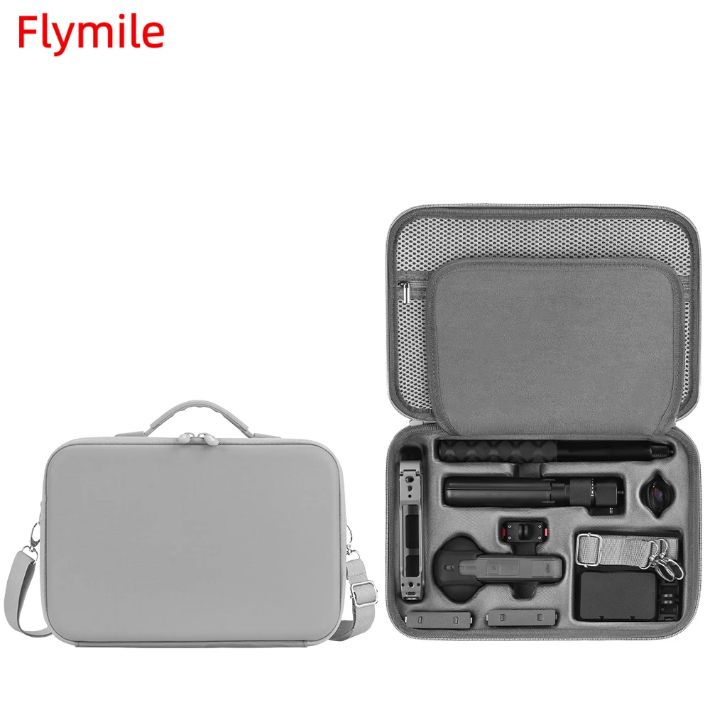 Flymile Carrying Case for Insta360 X5 Camera Accessories Dust-Proof and Scratch-Resistant Satchel Bag Sports Camera Accessories
Flymile Carrying Case for Insta360 X5 Camera Accessories Dust-Proof and Scratch-Resistant Satchel Bag Sports Camera Accessories