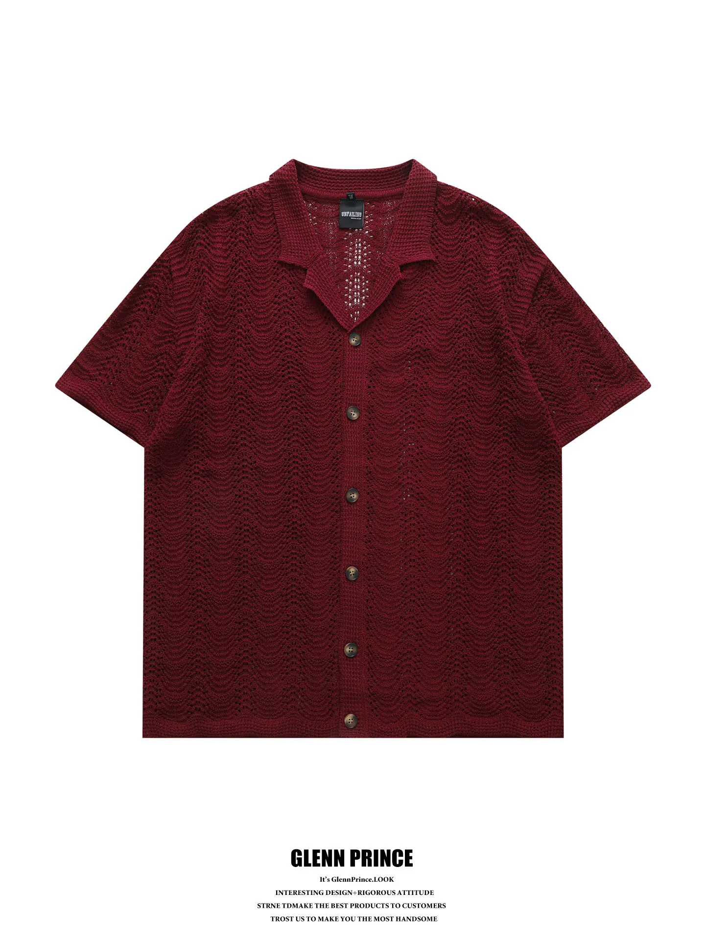 GPstudio Men's Cuban Collar Hollow out Short Sleeve Shirt Vintage Feel Summer Vacation Beachwear Loose Fit Polyester Fiber
GPstudio Men's Cuban Collar Hollow out Short Sleeve Shirt Vintage Feel Summer Vacation Beachwear Loose Fit Polyester Fiber