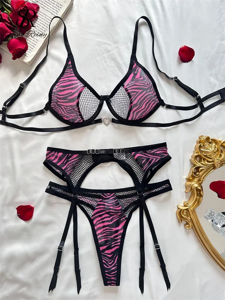 SINGREINY Mesh Spliced Leopard Sheath Underwear Suits Straps Skinny Club Sleepwear Women Backless Hollow Out Sexy Bra&Brief Sets
SINGREINY Mesh Spliced Leopard Sheath Underwear Suits Straps Skinny Club Sleepwear Women Backless Hollow Out Sexy Bra&Brief Sets