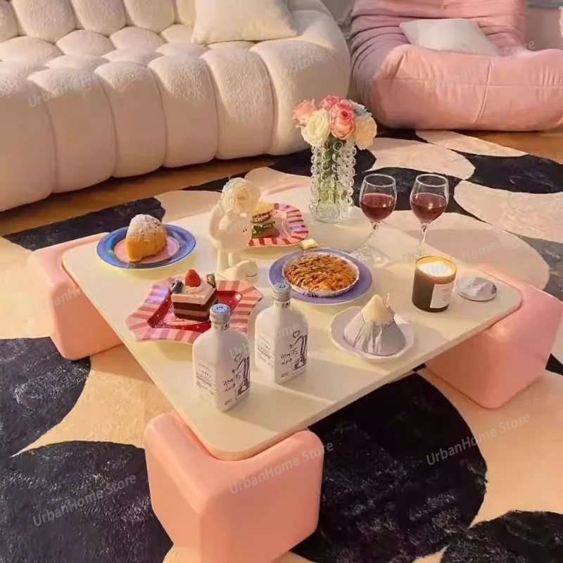 Sugar Cube Table Groove Slot Design Simple Versatile Dopamine Style Coffee Table Living Room Furniture Minimalist Small Table
Sugar Cube Table Groove Slot Design Simple Versatile Dopamine Style Coffee Table Living Room Furniture Minimalist Small Table
