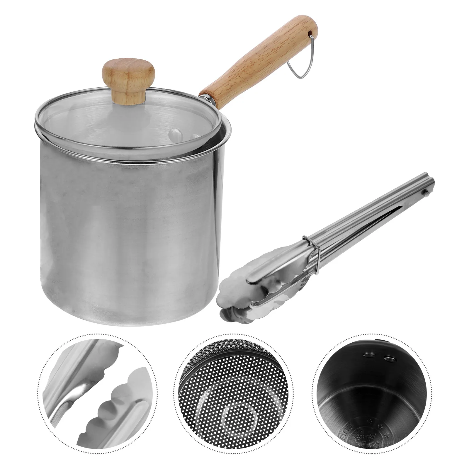 1 Set 304 Stainless Steel Fry Deep Frying Pan With Food Tong For Kitchen Barbecue Buffet Breakfast Deepen Milk Pan Fryer Pot For
1 Set 304 Stainless Steel Fry Deep Frying Pan With Food Tong For Kitchen Barbecue Buffet Breakfast Deepen Milk Pan Fryer Pot For