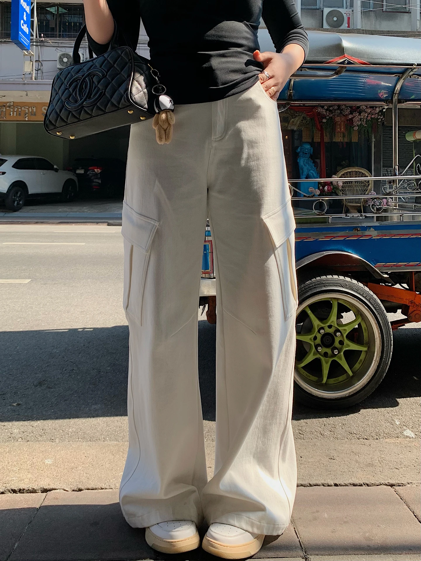 Herwear High Waist Straight Leg Jeans plus Size Women Comfortable Casual Work Pants Long Trousers Slimming Effect White
Herwear High Waist Straight Leg Jeans plus Size Women Comfortable Casual Work Pants Long Trousers Slimming Effect White