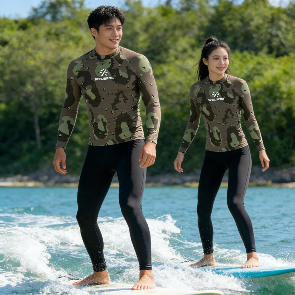Rash Guard UPF50+ Men's and Women's Long Sleeve Surfing Shirt Luxury Beachwear Sailing Top Wear for Water Sport Fishing Touring
Rash Guard UPF50+ Men's and Women's Long Sleeve Surfing Shirt Luxury Beachwear Sailing Top Wear for Water Sport Fishing Touring