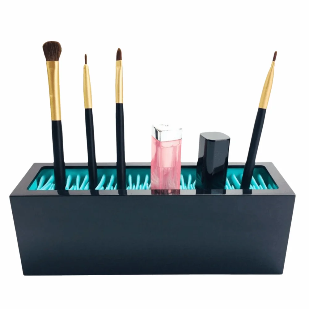 Creative Makeup Brushes Holder Sturdy Non-slip Cosmetic Brush Drying Rack Portable Large Capacity Toothbrush Drying Shelf
Creative Makeup Brushes Holder Sturdy Non-slip Cosmetic Brush Drying Rack Portable Large Capacity Toothbrush Drying Shelf