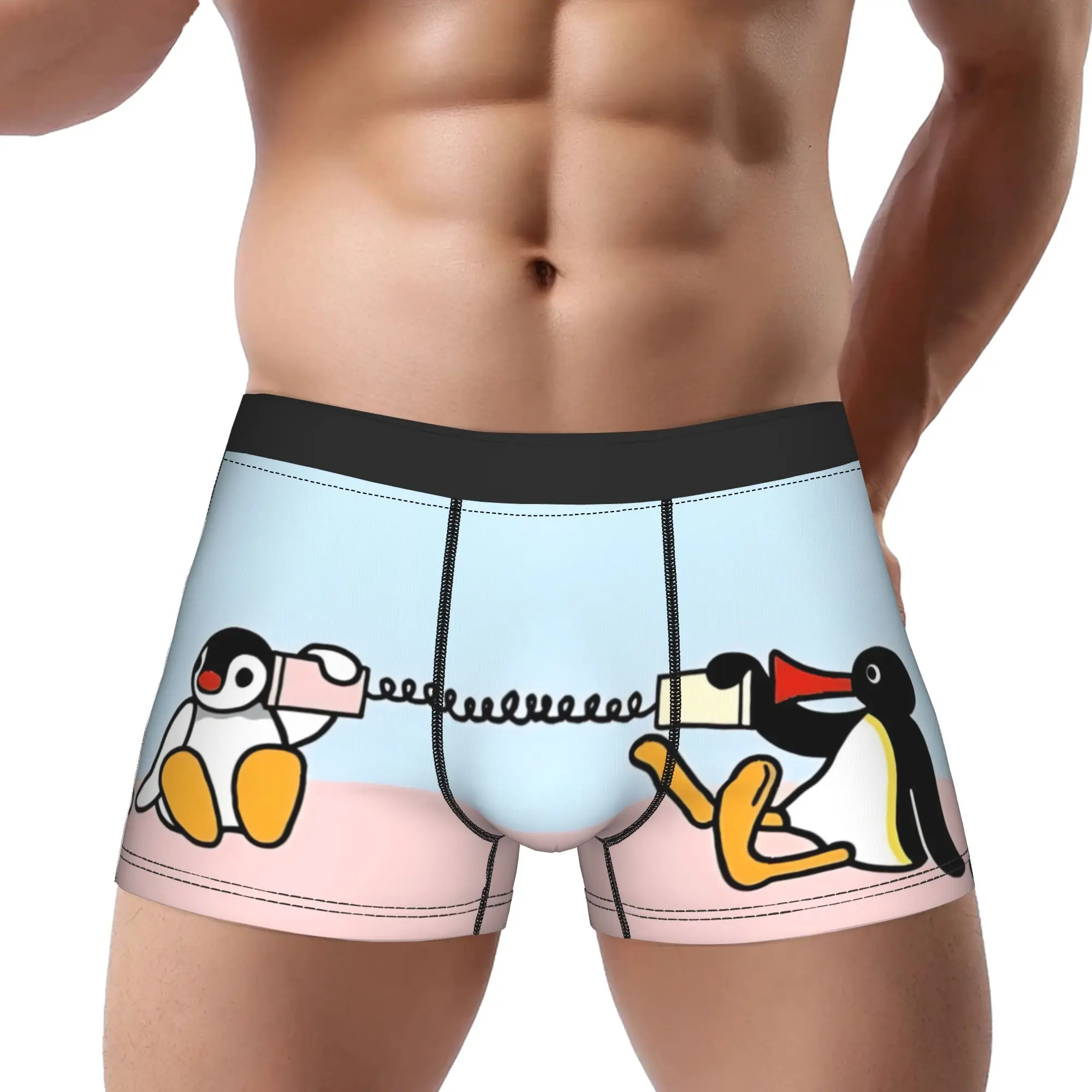 Трусы Pingu, дышащие трусики, мужское нижнее белье, вентилируемые шорты Pingu, трусы-боксеры
Трусы Pingu, дышащие трусики, мужское нижнее белье, вентилируемые шорты Pingu, трусы-боксеры