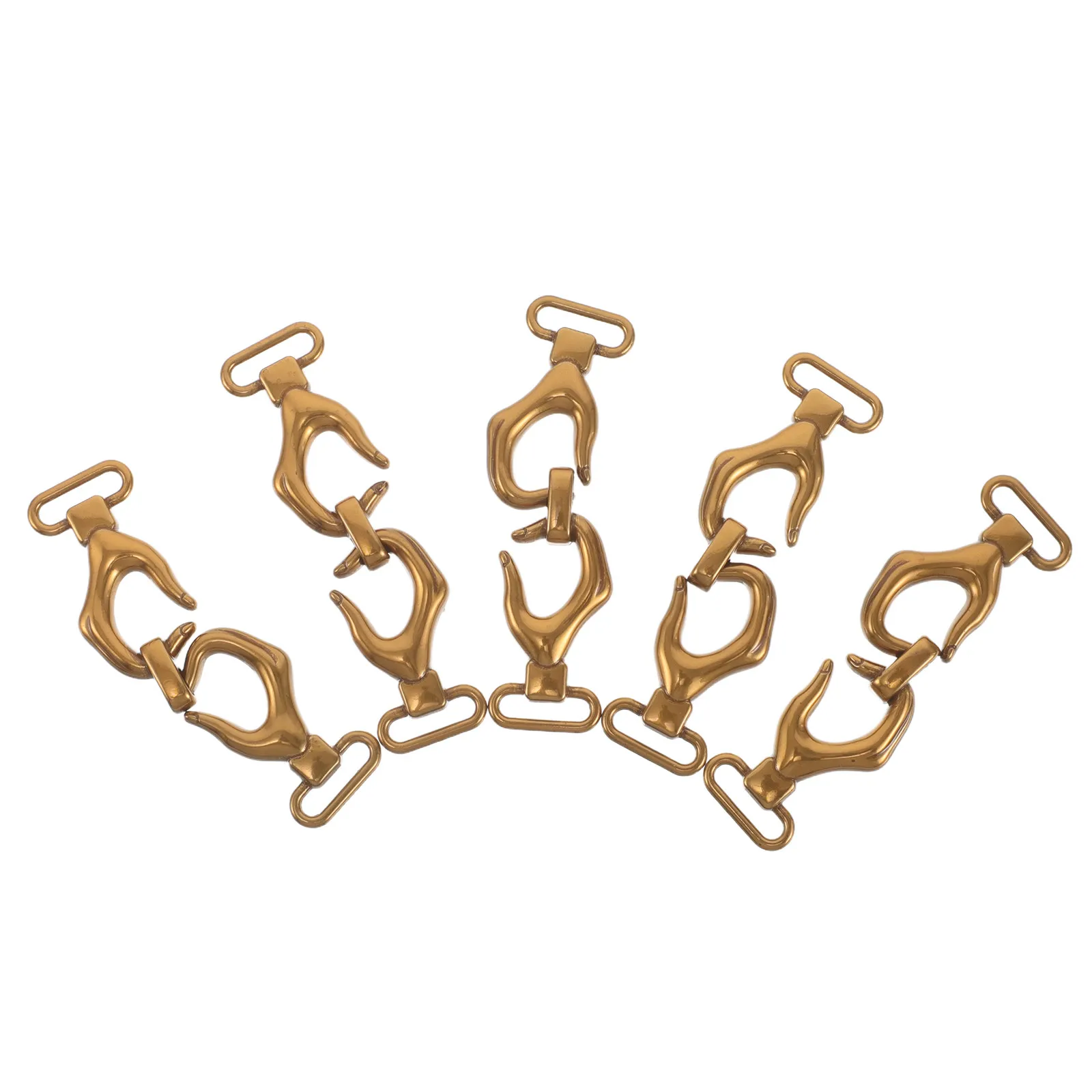 5 шт. металлических пряжек для регулировки талии для мужской и женской одежды - быстросъемные зажимы для брюк и джинсов, без пришивания, надежное крепление
5 шт. металлических пряжек для регулировки талии для мужской и женской одежды - быстросъемные зажимы для брюк и джинсов, без пришивания, надежное крепление