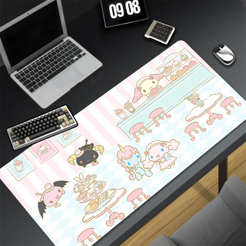 Pattern Game Mousepad Pad Rubber C-cinnamoroll Mouse Mat Desk Gaming Non Slip Table Mat PC Gamer Cabinet Mousepad Keyboard Pad
Pattern Game Mousepad Pad Rubber C-cinnamoroll Mouse Mat Desk Gaming Non Slip Table Mat PC Gamer Cabinet Mousepad Keyboard Pad