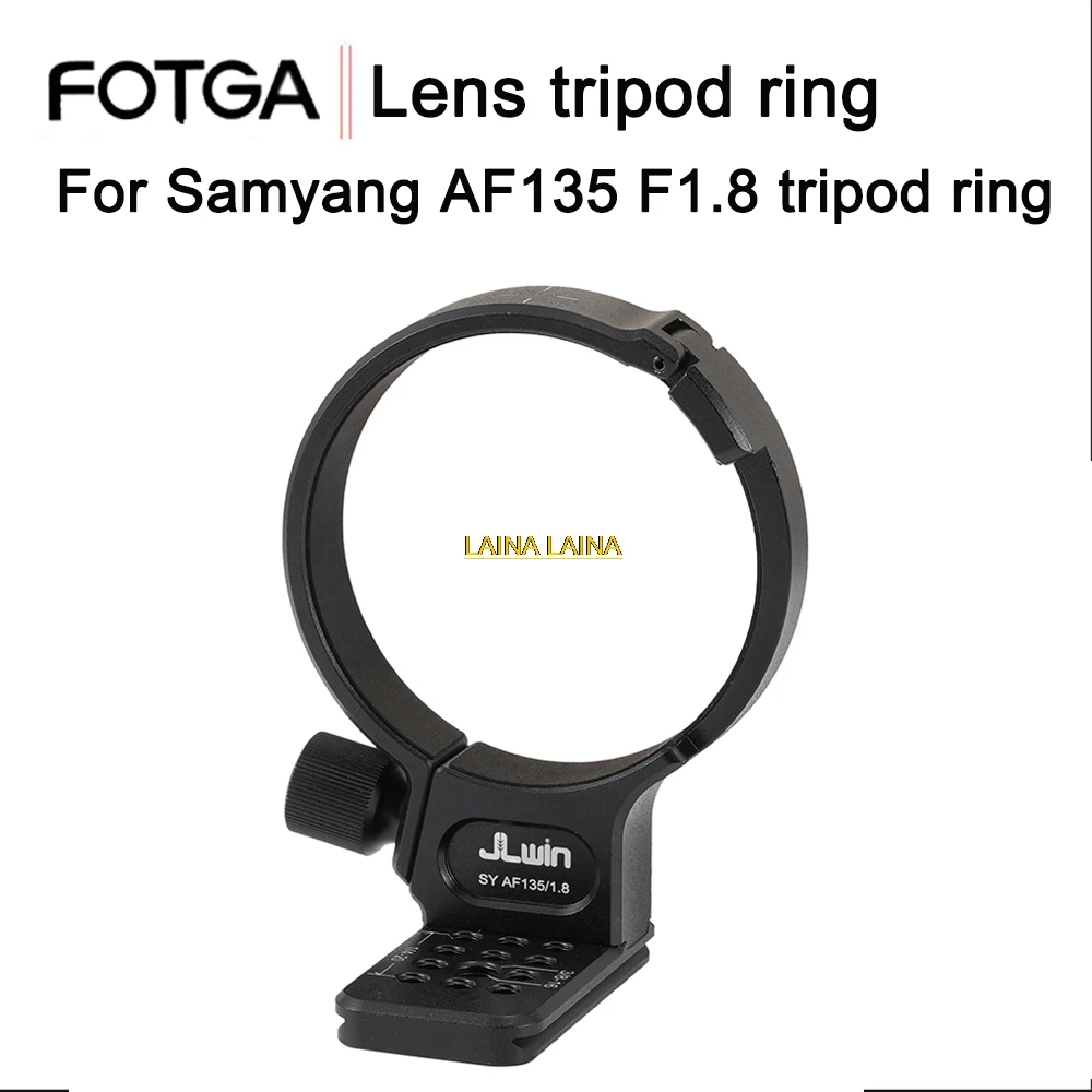 FOTGA 1/4 Quick Release Tripod Mount Collar Base Ring Adapter For Samyang AF135 F1.8 Camera Lens Holder Tripod Ring Accessories
FOTGA 1/4 Quick Release Tripod Mount Collar Base Ring Adapter For Samyang AF135 F1.8 Camera Lens Holder Tripod Ring Accessories