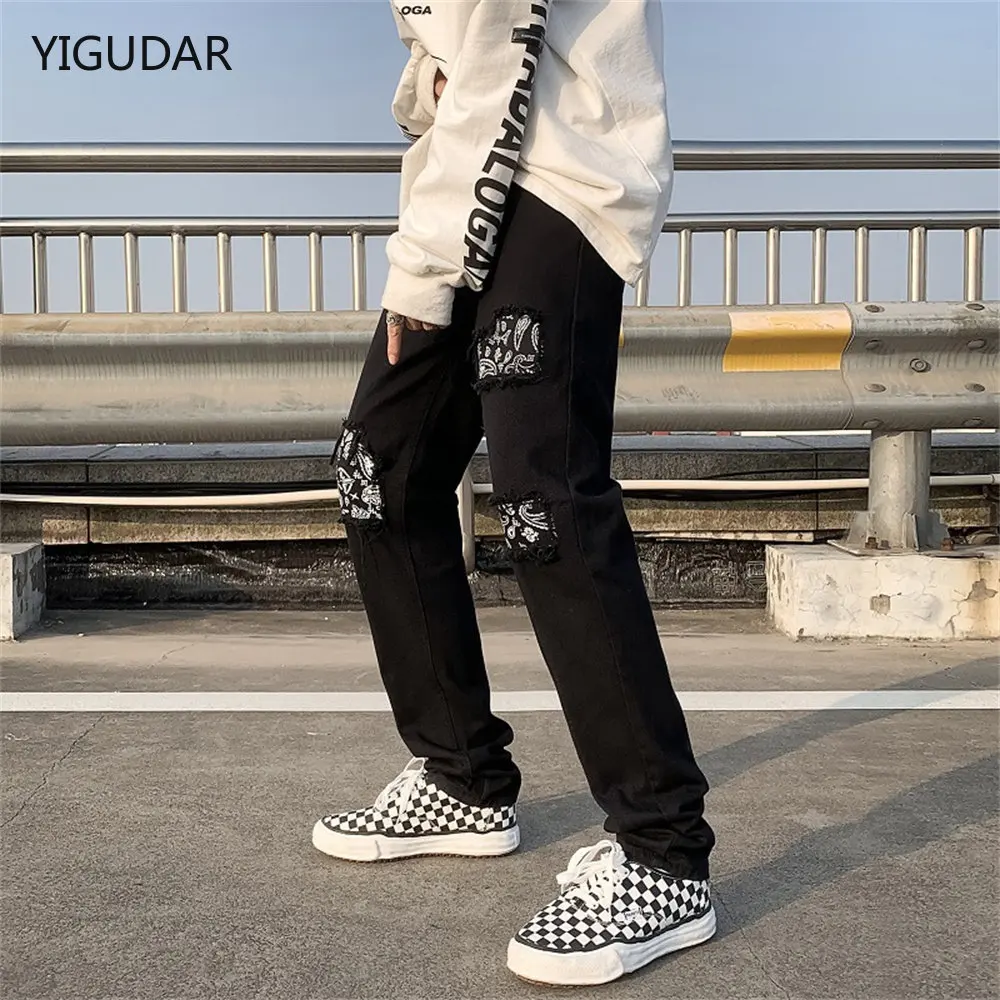 Vintage Patchwork Straight Jeans Men High Street Heart Print Ripped Trousers Hip Hop men pants Baggy Jeans Couple Wide Leg Pants
Vintage Patchwork Straight Jeans Men High Street Heart Print Ripped Trousers Hip Hop men pants Baggy Jeans Couple Wide Leg Pants