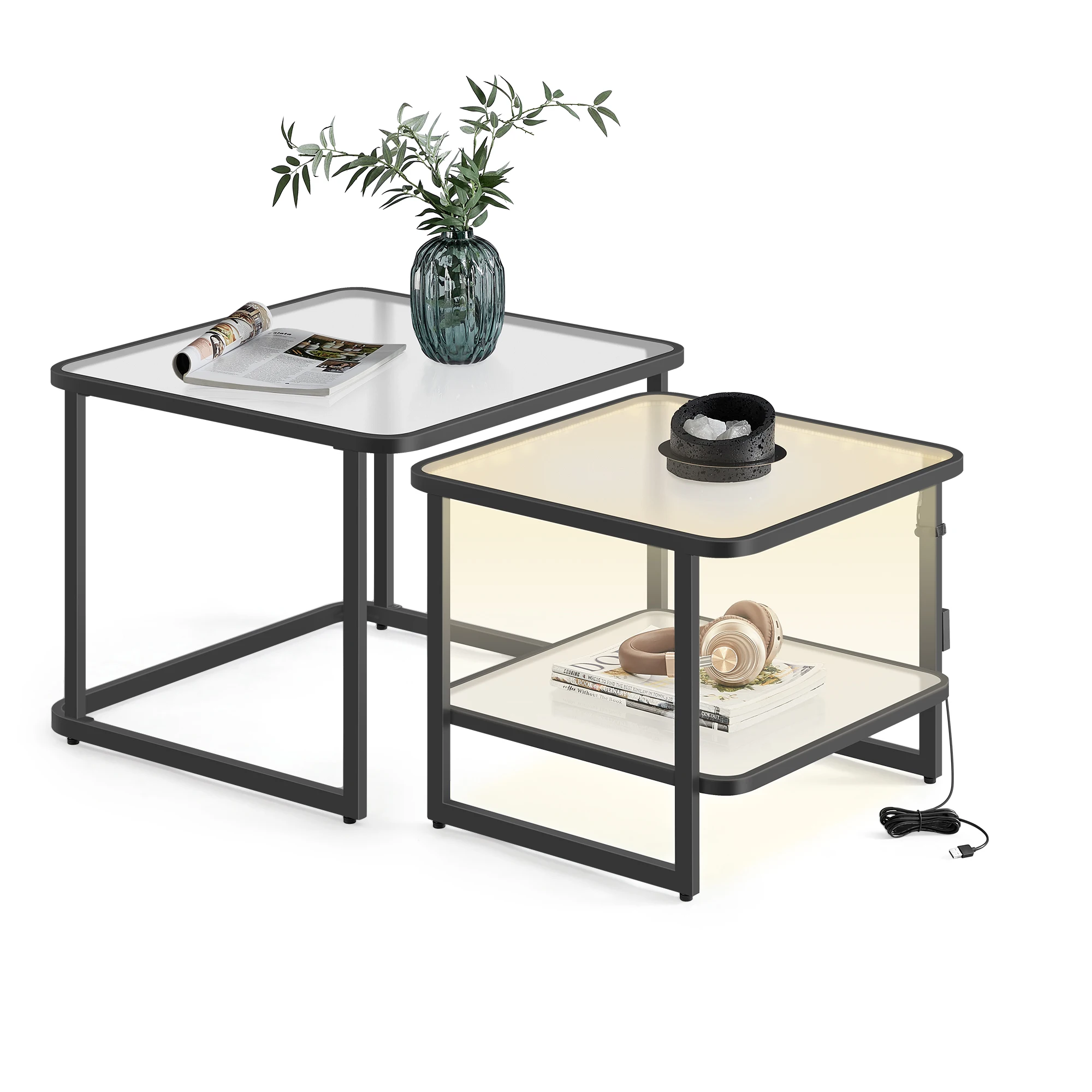 #Modern Small Space Home Furniture Sets Wooden Square Glass Coffee Table with Light Metal Center Tables for Living Room
#Modern Small Space Home Furniture Sets Wooden Square Glass Coffee Table with Light Metal Center Tables for Living Room