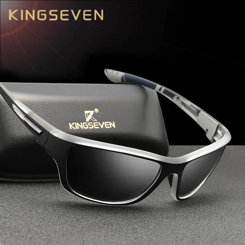 Солнцезащитные очки Мужские KINGSEVEN, поляризационные, в Сверхлегкой оправе, в спортивном стиле, с УФ-защитой
Солнцезащитные очки Мужские KINGSEVEN, поляризационные, в Сверхлегкой оправе, в спортивном стиле, с УФ-защитой