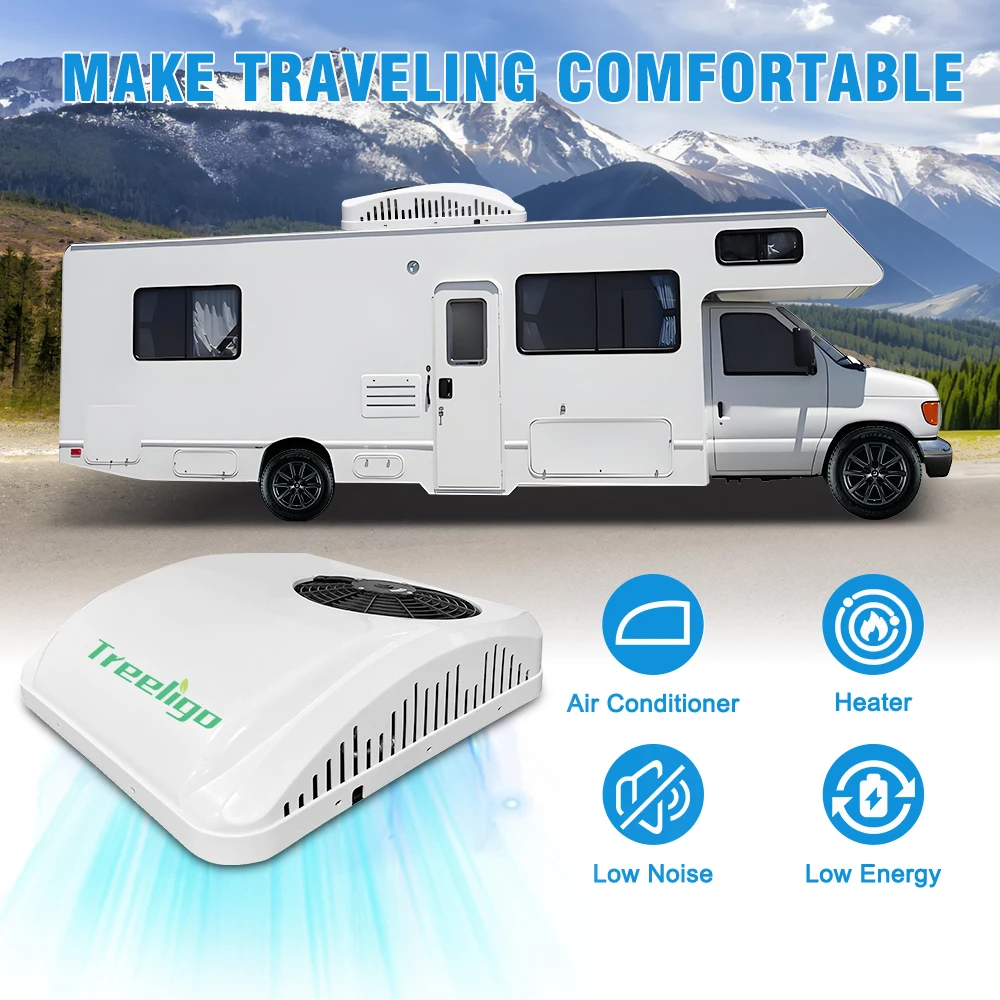 12V 13500BTU RV Roof Air Conditioner Electric Car Rooftop AC For Camper Van Truck Energy-Efficient Parking Cooling CE Certified
12V 13500BTU RV Roof Air Conditioner Electric Car Rooftop AC For Camper Van Truck Energy-Efficient Parking Cooling CE Certified