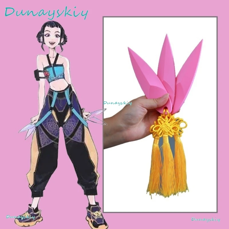 Dunayskiy@Kpop Demon Hunters Zoey Pink Darts Cosplay Weaponn Prop Stage Performance Accessory Custom Game Character Halloween 3D
Dunayskiy@Kpop Demon Hunters Zoey Pink Darts Cosplay Weaponn Prop Stage Performance Accessory Custom Game Character Halloween 3D