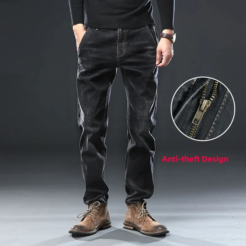 High Waist Loose Fit Men's Jeans Spring Autumn Thin Elastic plus Size for Middle-Aged Busin Casual Sle Cotton Denim
High Waist Loose Fit Men's Jeans Spring Autumn Thin Elastic plus Size for Middle-Aged Busin Casual Sle Cotton Denim