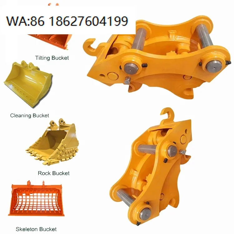 High Durability Excavator Quick Coupler Universal Bucket Fast Change Construction Hitch Parts
High Durability Excavator Quick Coupler Universal Bucket Fast Change Construction Hitch Parts