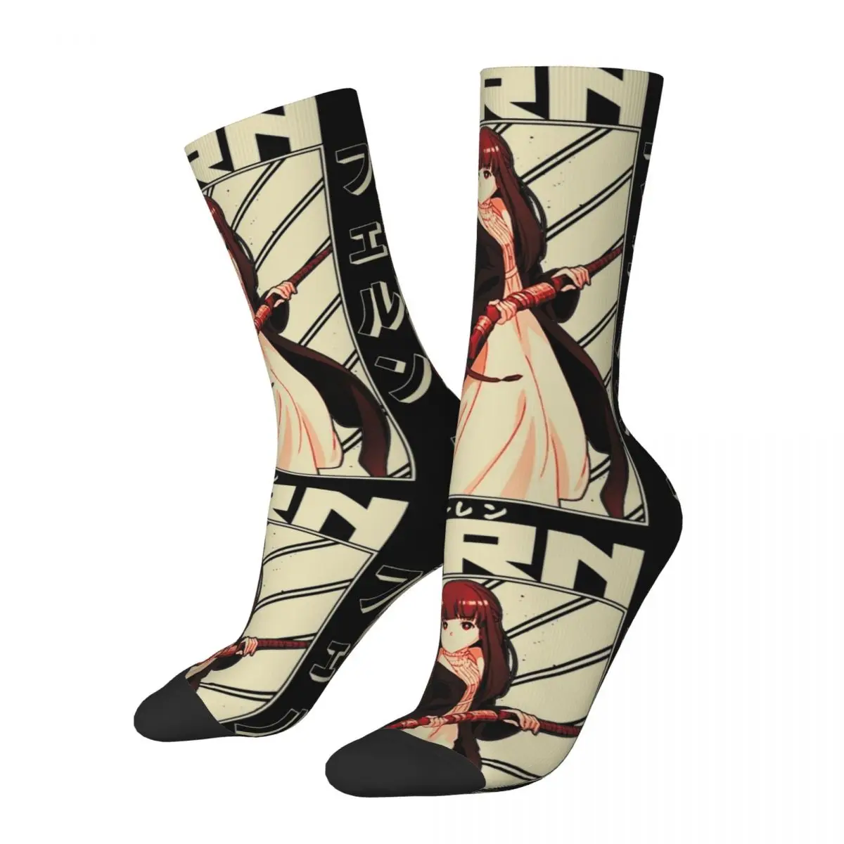 Autumn Winter Funny Unisex Fern Sousou No Frieren Anime Socks Breathable Football Socks
Autumn Winter Funny Unisex Fern Sousou No Frieren Anime Socks Breathable Football Socks