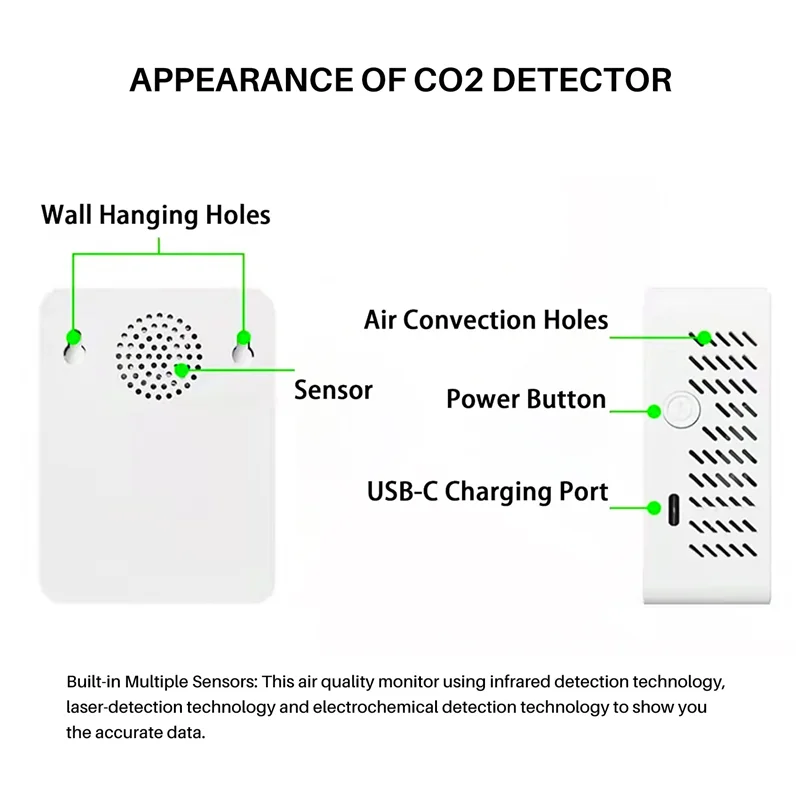 A42Z-6 в 1 PM2.5 PM10 HCHO TVOC CO CO2 Монитор качества воздуха CO CO2 Монитор формальдегида Тестер качества воздуха для домашнего офиса
A42Z-6 в 1 PM2.5 PM10 HCHO TVOC CO CO2 Монитор качества воздуха CO CO2 Монитор формальдегида Тестер качества воздуха для домашнего офиса