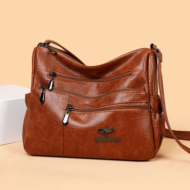 High Quality Women Multi-pocket Styles Designer Handbags Travel Shoulder Bags Women Soft PU Leather Casual Messenger Bag
High Quality Women Multi-pocket Styles Designer Handbags Travel Shoulder Bags Women Soft PU Leather Casual Messenger Bag