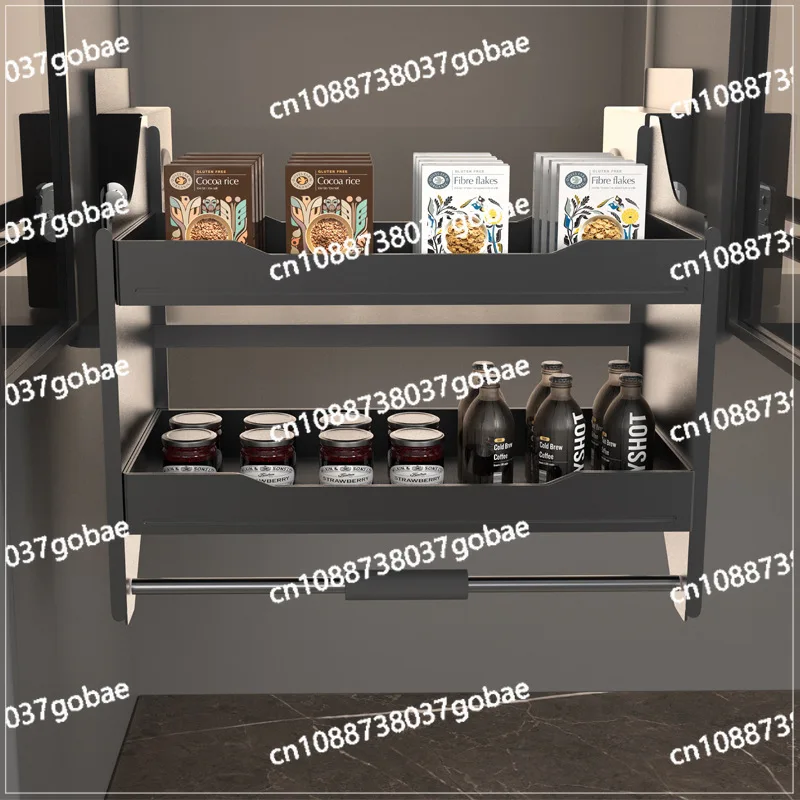 Kitchen hanging cabinet lift basket, cabinet up and down damping buffer pull-down type
Kitchen hanging cabinet lift basket, cabinet up and down damping buffer pull-down type
