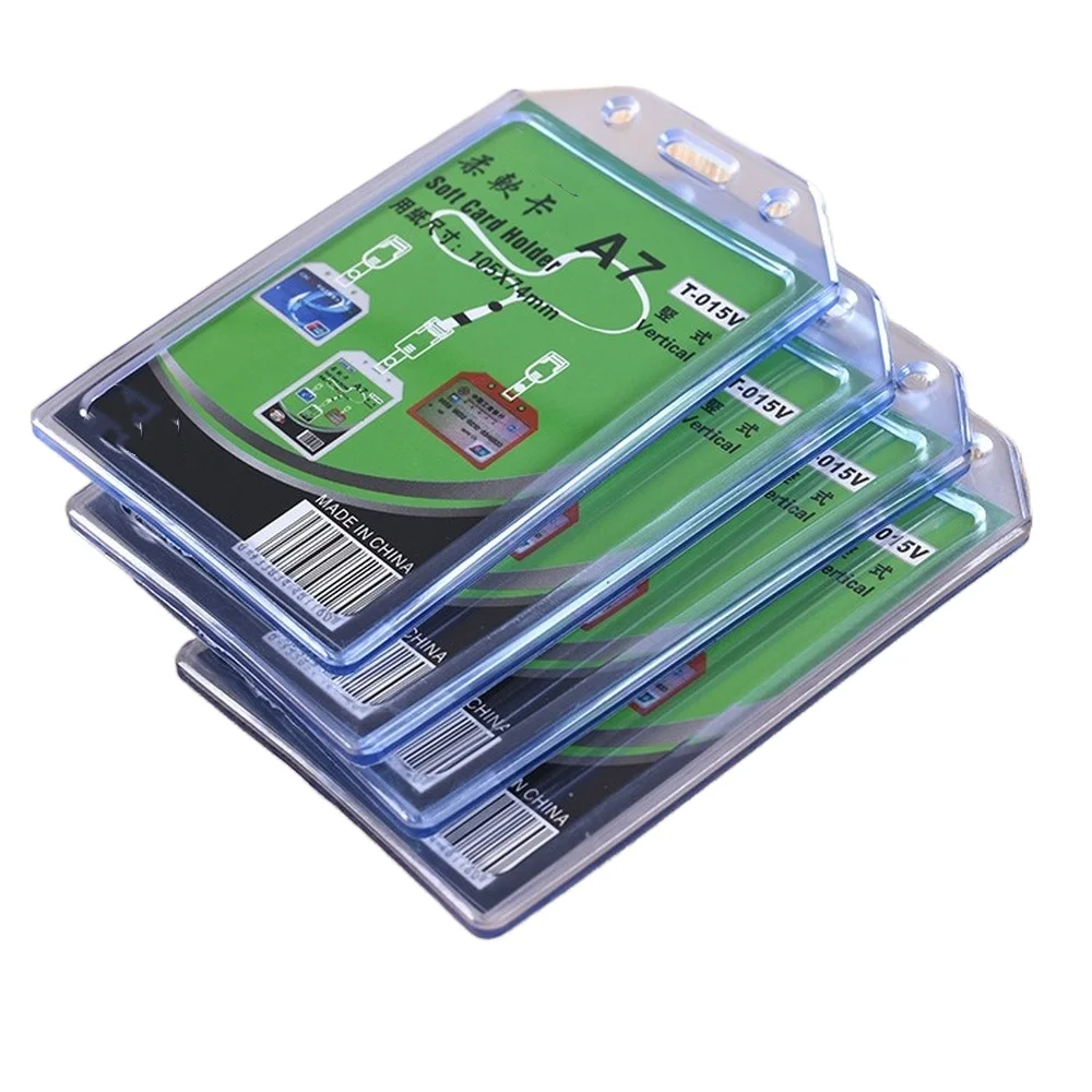 1pc Vertical Type Double Sided ID Tag Badge Holder Working Permite Case Pass Work Card Cover Sleeve Durable Badge Protector Case
1pc Vertical Type Double Sided ID Tag Badge Holder Working Permite Case Pass Work Card Cover Sleeve Durable Badge Protector Case