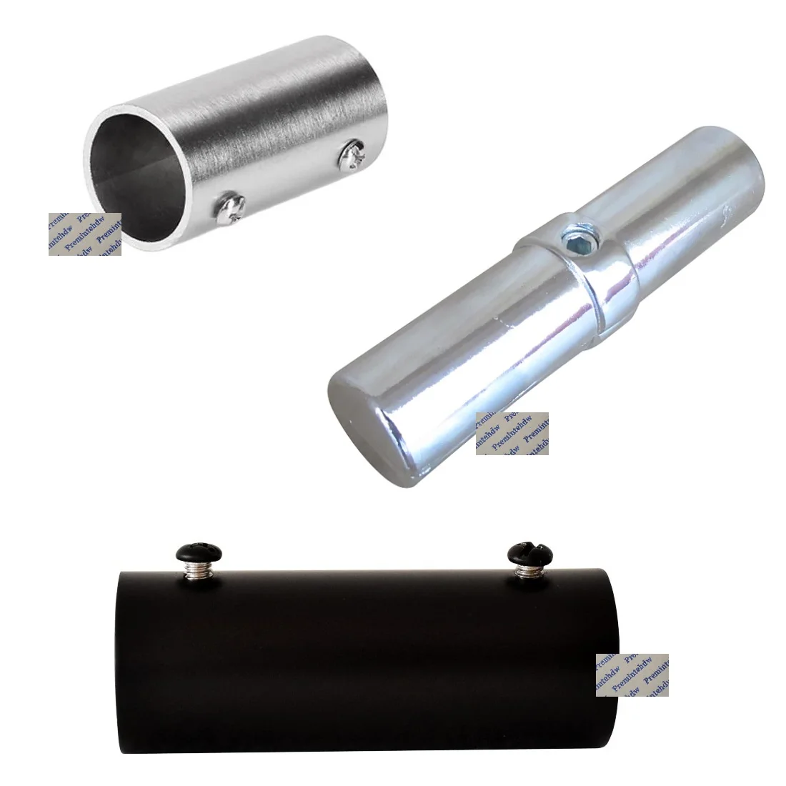 4Pcs Stainless Steel Aluminum 19 22 25 32 38 50mm Pipe Pole Rail Straight Coupling Connector Socket Black
4Pcs Stainless Steel Aluminum 19 22 25 32 38 50mm Pipe Pole Rail Straight Coupling Connector Socket Black