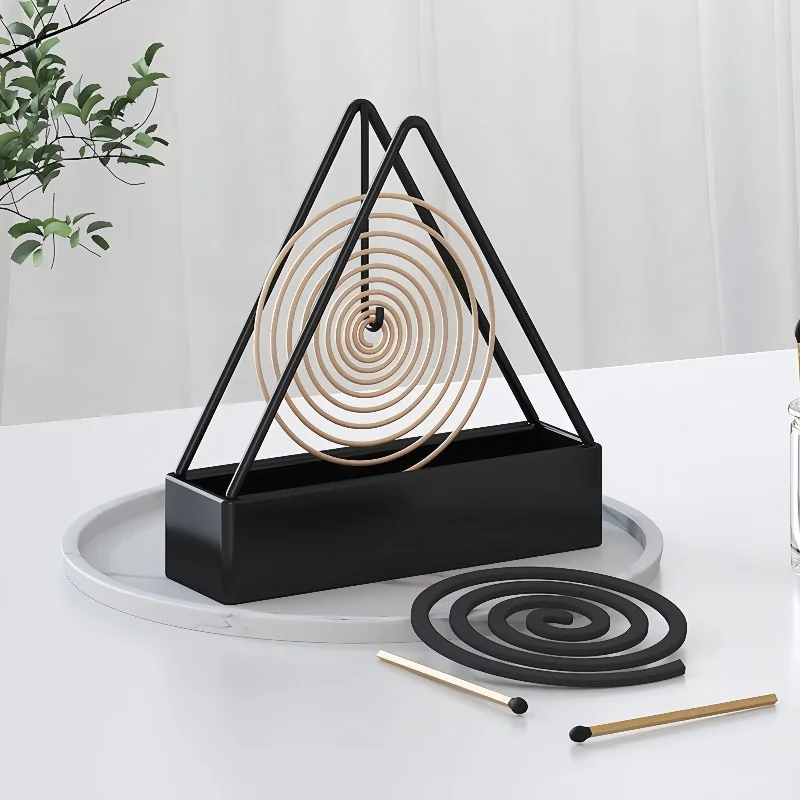 Incense Holders Coil Incense Burner Frame Iron Mosquito Coil Holder Modern Repellent Incense Rack for Household Bedroom Patio
Incense Holders Coil Incense Burner Frame Iron Mosquito Coil Holder Modern Repellent Incense Rack for Household Bedroom Patio