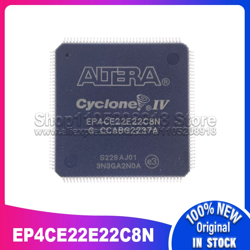 1 шт. ~ 10 шт./лот EP4CE22E22C8N QFP144 100% новый спотовый запас
1 шт. ~ 10 шт./лот EP4CE22E22C8N QFP144 100% новый спотовый запас