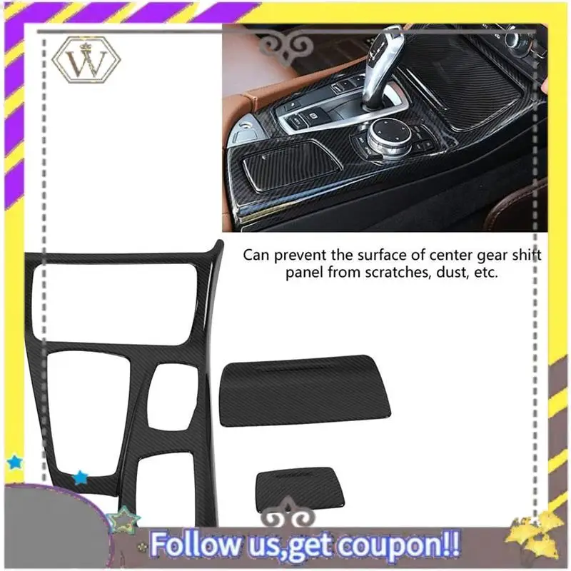 ABXV-For BMW 5 Series F10 2011-2017 LHD Center Console Gear Shift Panel Cover Trim Interior Replacement Parts (ABS Carbon Fiber)
ABXV-For BMW 5 Series F10 2011-2017 LHD Center Console Gear Shift Panel Cover Trim Interior Replacement Parts (ABS Carbon Fiber)