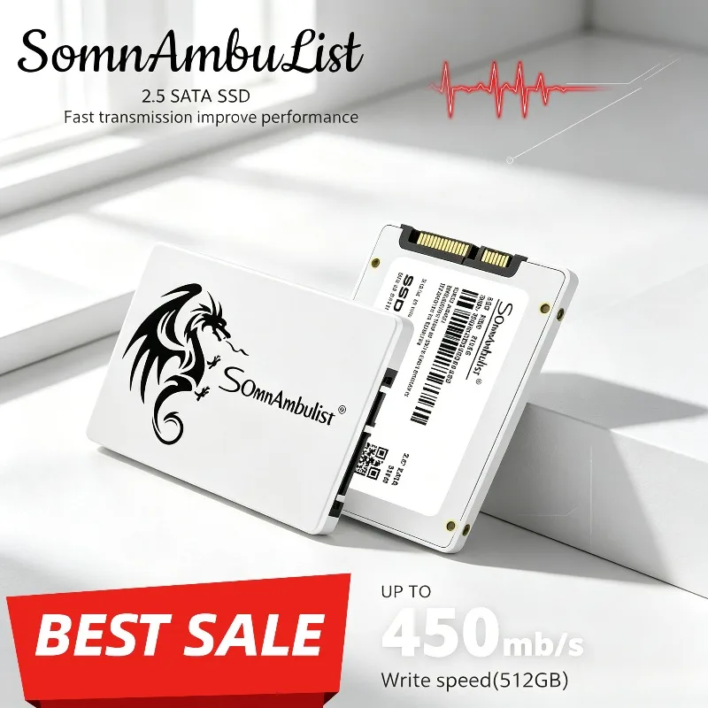 SomnAmbulist Sata3 2.5 SSD Solid State Drive for Laptop Desktop 128GB 256GB 512GB 128GB 240GB 480GB
SomnAmbulist Sata3 2.5 SSD Solid State Drive for Laptop Desktop 128GB 256GB 512GB 128GB 240GB 480GB