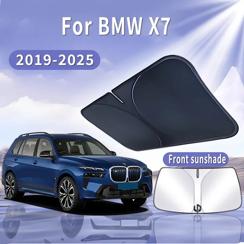 Складной автомобильный солнцезащитный козырек для BMW X7 2019 ~ 2025 2020 2021, солнцезащитный козырек на лобовое стекло, теплоизоляция, летнее охлаждение, автомобильные аксессуары
Складной автомобильный солнцезащитный козырек для BMW X7 2019 ~ 2025 2020 2021, солнцезащитный козырек на лобовое стекло, теплоизоляция, летнее охлаждение, автомобильные аксессуары