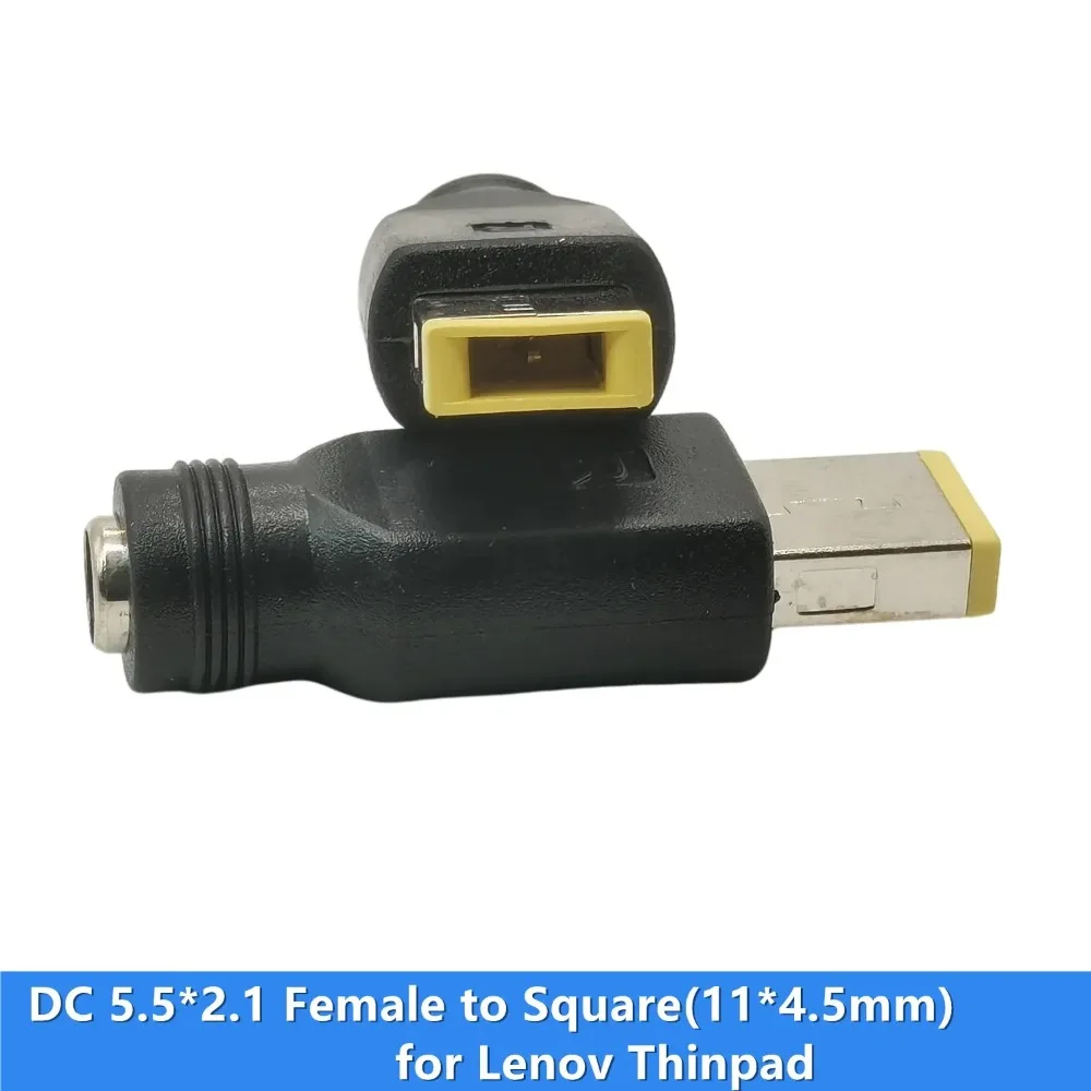 DC 5.5 2.1mm Female to Square Plug AC DC Power Plug Connector Adapter For Lenovo ThinkPad
DC 5.5 2.1mm Female to Square Plug AC DC Power Plug Connector Adapter For Lenovo ThinkPad