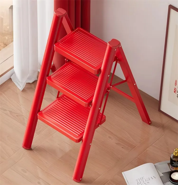 Lightweight Aluminum Folding Step Ladder Portable Anti-slip Kitchen Climbing Ladder
Lightweight Aluminum Folding Step Ladder Portable Anti-slip Kitchen Climbing Ladder