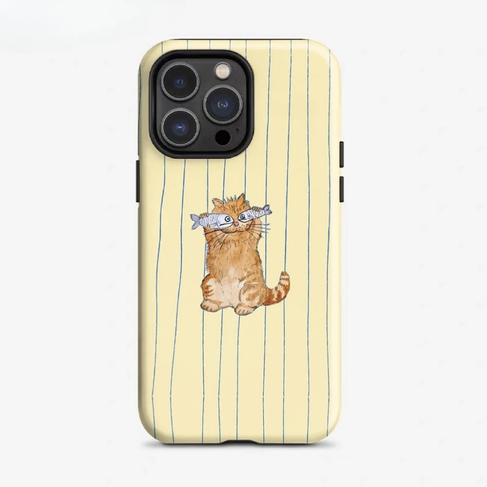 Cartoon cat holding fish pattern 2-in-1 phone case suitable for iPhone 17 16 15 14 13 12 11Pro/Max/Plus anti drop and shockproof
Cartoon cat holding fish pattern 2-in-1 phone case suitable for iPhone 17 16 15 14 13 12 11Pro/Max/Plus anti drop and shockproof