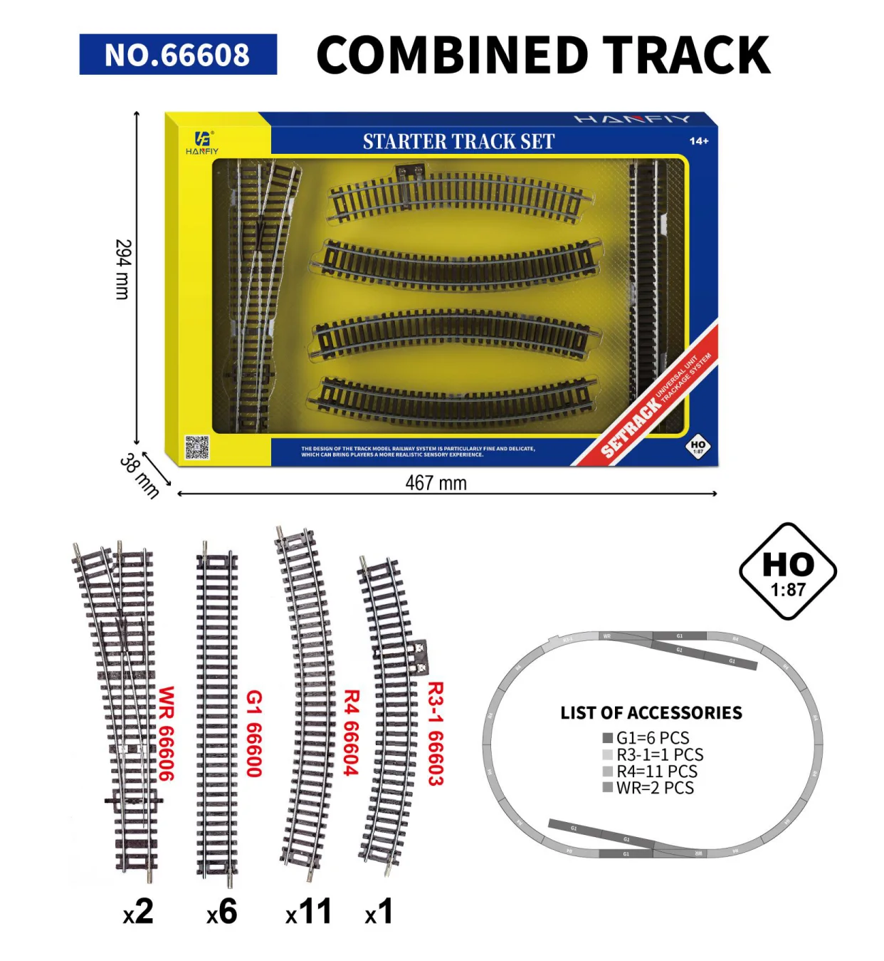 Niel Silver Alloy Korean Fly Model Train Set :87 HO Sc Railway Tra with Concrete Spers for Train Enthusiasts
Niel Silver Alloy Korean Fly Model Train Set :87 HO Sc Railway Tra with Concrete Spers for Train Enthusiasts