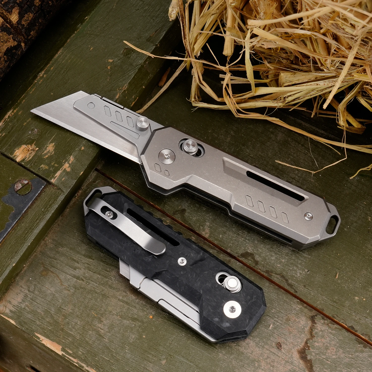 Outdoor multifunctional EDC cutting tools The blade can be replaced Pocket Tools
Outdoor multifunctional EDC cutting tools The blade can be replaced Pocket Tools