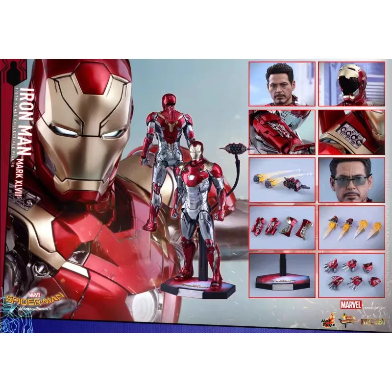 Original Hot Toys MARVEL Spider-Man MMS427 Back To School Season IRON MAN MK47 Anime Figure Toys Model Collection
Original Hot Toys MARVEL Spider-Man MMS427 Back To School Season IRON MAN MK47 Anime Figure Toys Model Collection