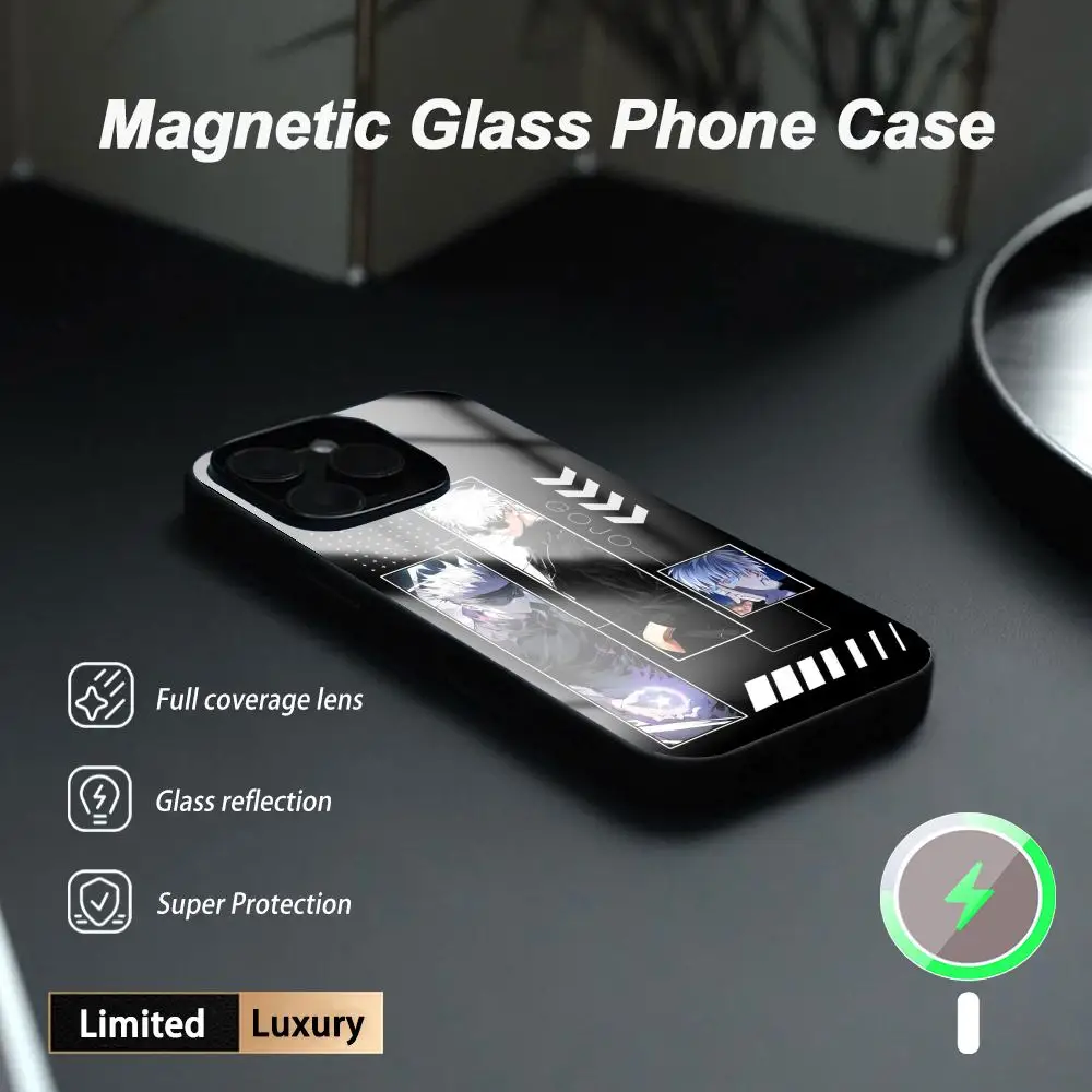 Hot cool Satoru Gojo japan anime man Phone Case For iPhone17 Air 16 e 15 14 13 12 11 Plus Mini Pro Max Glass Magnetic Case
Hot cool Satoru Gojo japan anime man Phone Case For iPhone17 Air 16 e 15 14 13 12 11 Plus Mini Pro Max Glass Magnetic Case