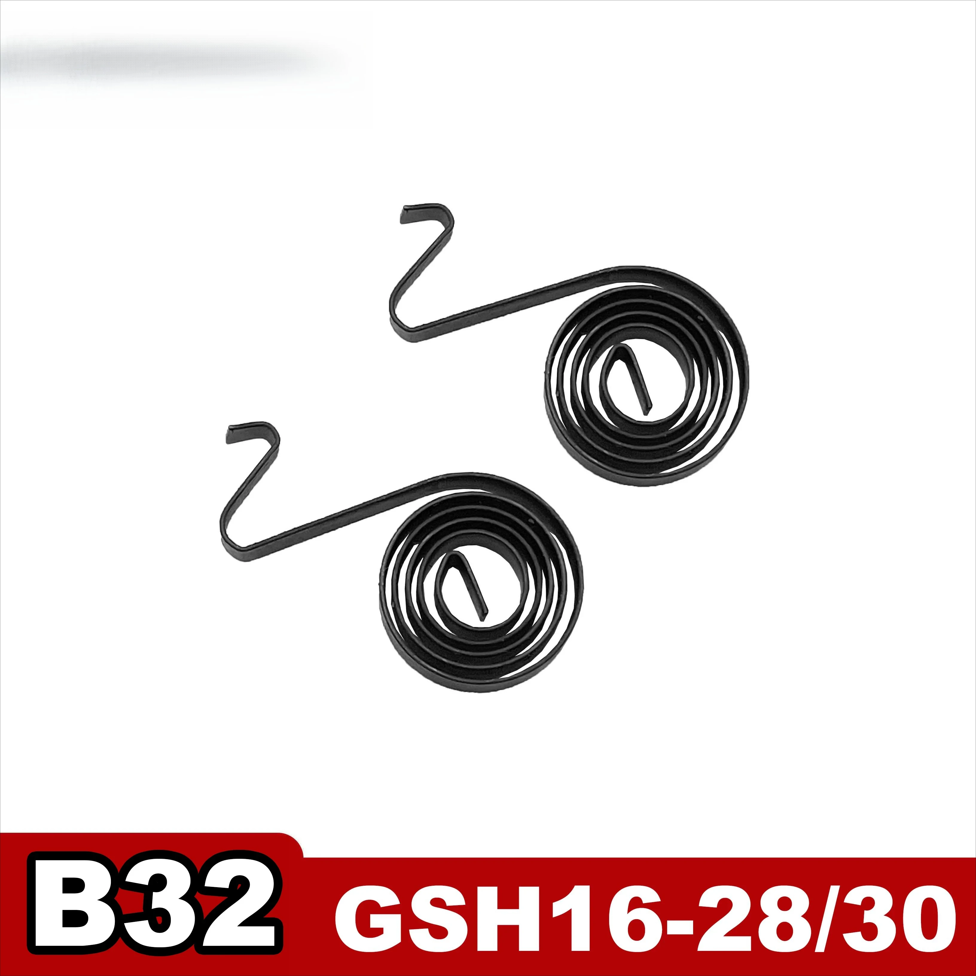 Запасные части спиральной пружины (2 шт./компл.) для отбойного молотка GSH16-28, GSH16-30, специальные аксессуары B32
Запасные части спиральной пружины (2 шт./компл.) для отбойного молотка GSH16-28, GSH16-30, специальные аксессуары B32