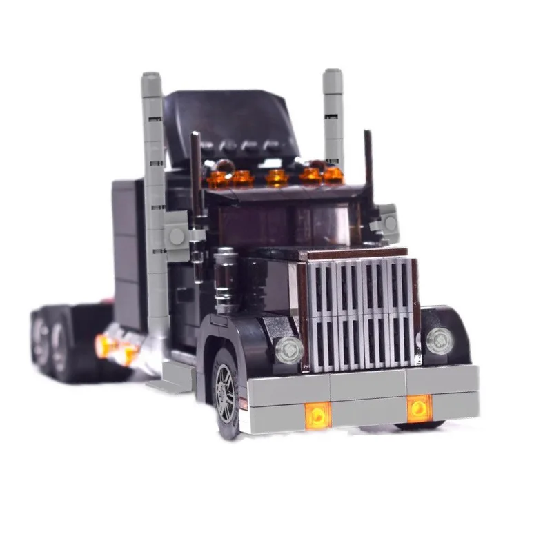 MOC65389 semi-trailer truck building block model classic movie vehicle assembly brick toy gift for car enthusiasts
MOC65389 semi-trailer truck building block model classic movie vehicle assembly brick toy gift for car enthusiasts