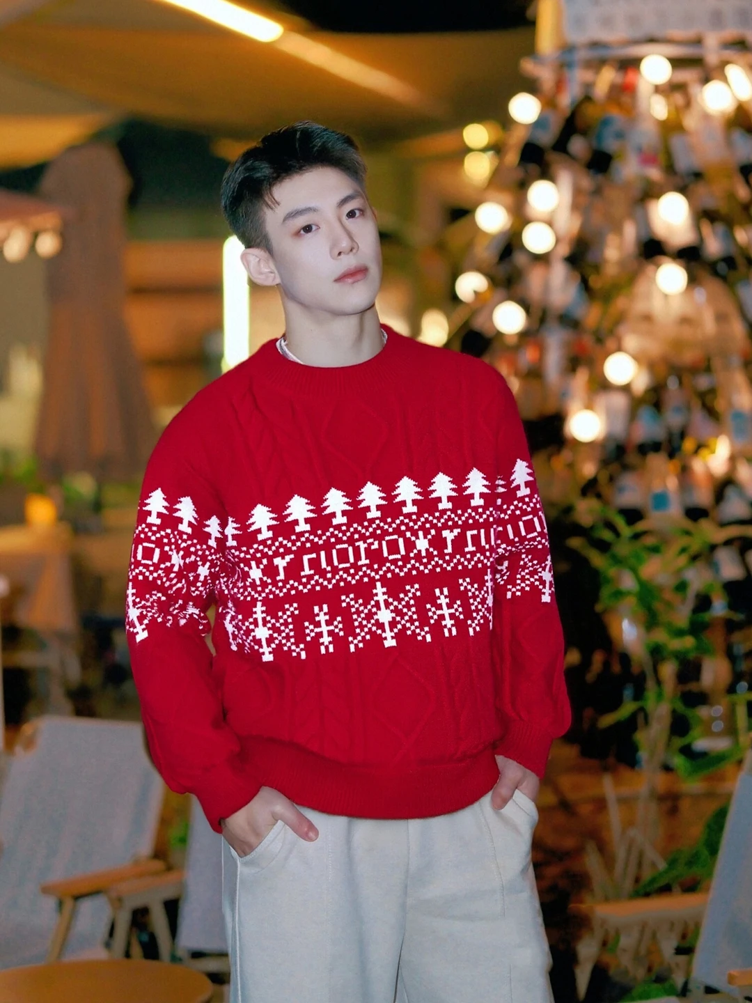 Красный круглый вязаный свитер для мужчин, зимний базовый трикотаж, повседневный вязаный топ, утепленный длинный рукав, для школы и на каждый день
Красный круглый вязаный свитер для мужчин, зимний базовый трикотаж, повседневный вязаный топ, утепленный длинный рукав, для школы и на каждый день