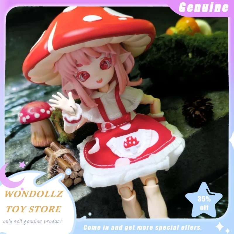 Подлинная 1/12 Bjd Mushroom Fungus Series слепая коробка шарнирная подвижная кукла Kawaii Girl экшн-фигурка настольный орнамент модель подарок для девочек
Подлинная 1/12 Bjd Mushroom Fungus Series слепая коробка шарнирная подвижная кукла Kawaii Girl экшн-фигурка настольный орнамент модель подарок для девочек