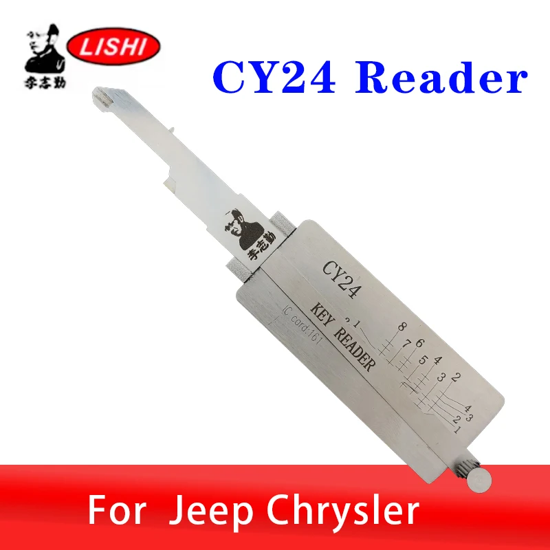 CY24 Reader LISHI 2in1 For Jeep Chrysler Decoder Car Door Open tool Lock Pcik tool Locksmiths tool
CY24 Reader LISHI 2in1 For Jeep Chrysler Decoder Car Door Open tool Lock Pcik tool Locksmiths tool