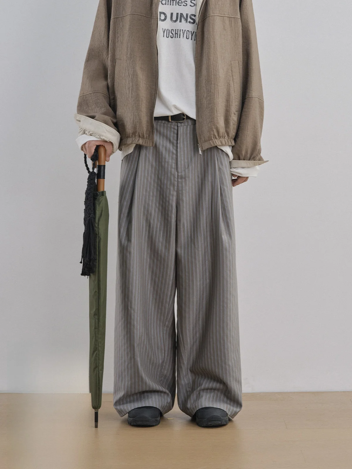 Casual Striped Wide Leg Men's Pants Straight Cut Loose Fit Spring Summer New Style Comfortable Soft Polyester Fiber Long Trou...
Casual Striped Wide Leg Men's Pants Straight Cut Loose Fit Spring Summer New Style Comfortable Soft Polyester Fiber Long Trou...