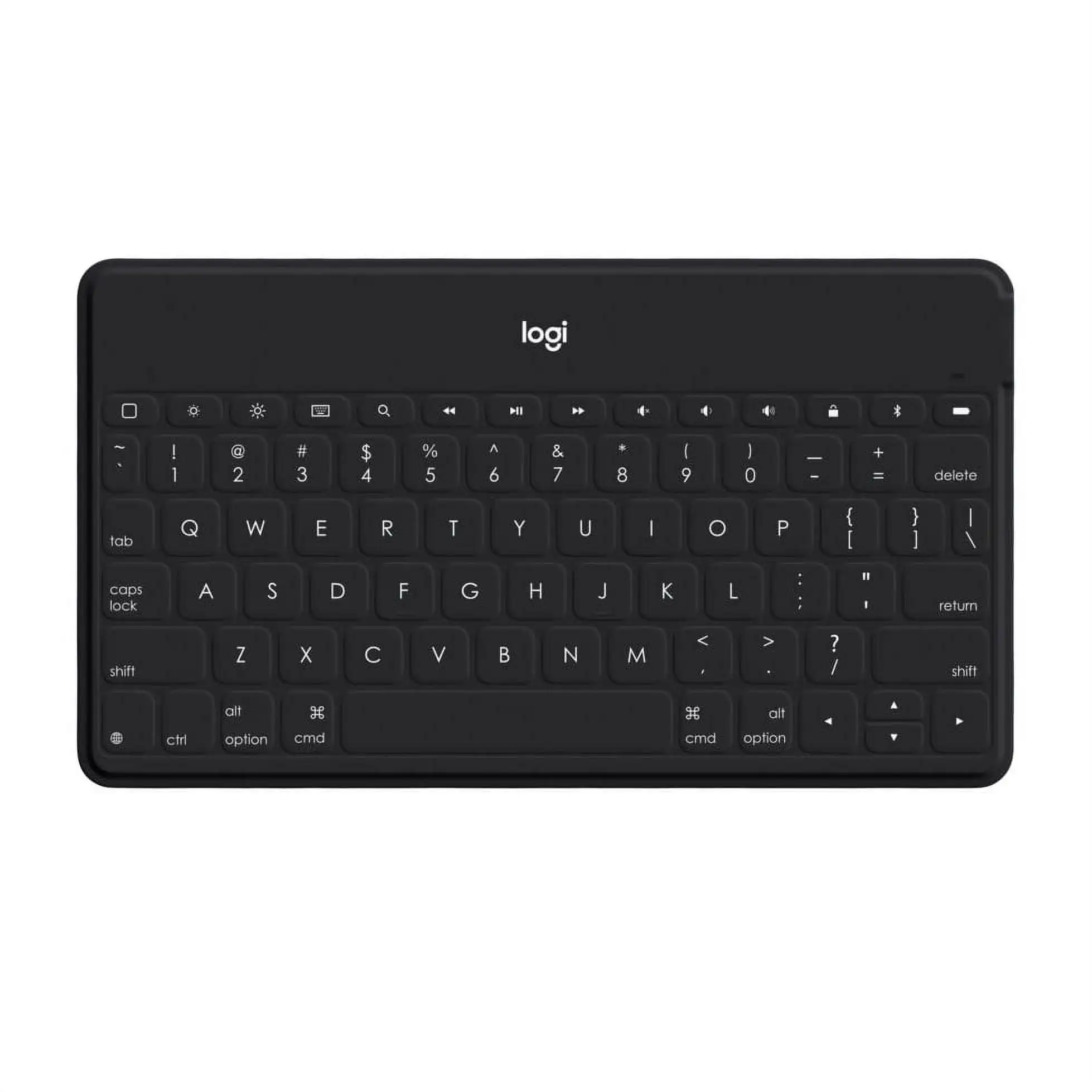 Супертонкая и сверхлегкая Bluetooth-клавиатура Logitech Keys-To-Go для iPhone, iPad и Apple TV, черная
Супертонкая и сверхлегкая Bluetooth-клавиатура Logitech Keys-To-Go для iPhone, iPad и Apple TV, черная