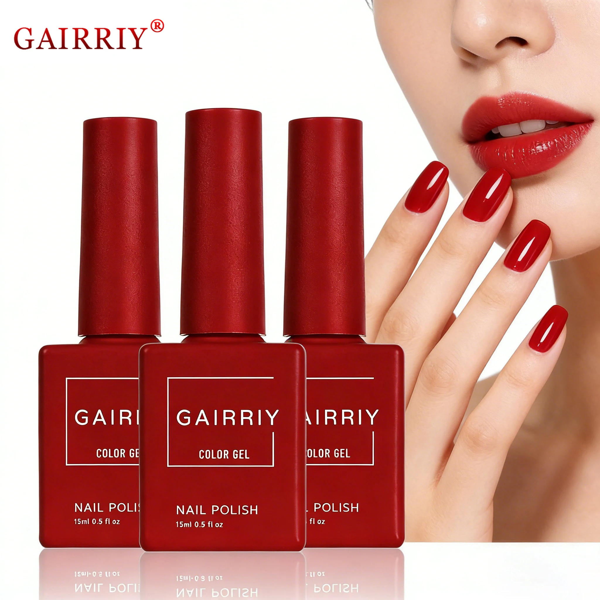 Gairriy 3Pcs/Set Gel Nail Polish 120 Colors Available Glitter Soak Off UV LED Semi-Permanent Varnish Art Salon Nail Supplies
Gairriy 3Pcs/Set Gel Nail Polish 120 Colors Available Glitter Soak Off UV LED Semi-Permanent Varnish Art Salon Nail Supplies