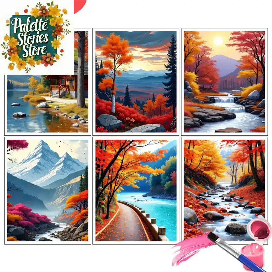 Painting by Number Kits Rustic Mountain Retreat Landscape Art DIY Oil Painting Scenery Artcraft Handpaint Home Decor-Frameless
Painting by Number Kits Rustic Mountain Retreat Landscape Art DIY Oil Painting Scenery Artcraft Handpaint Home Decor-Frameless