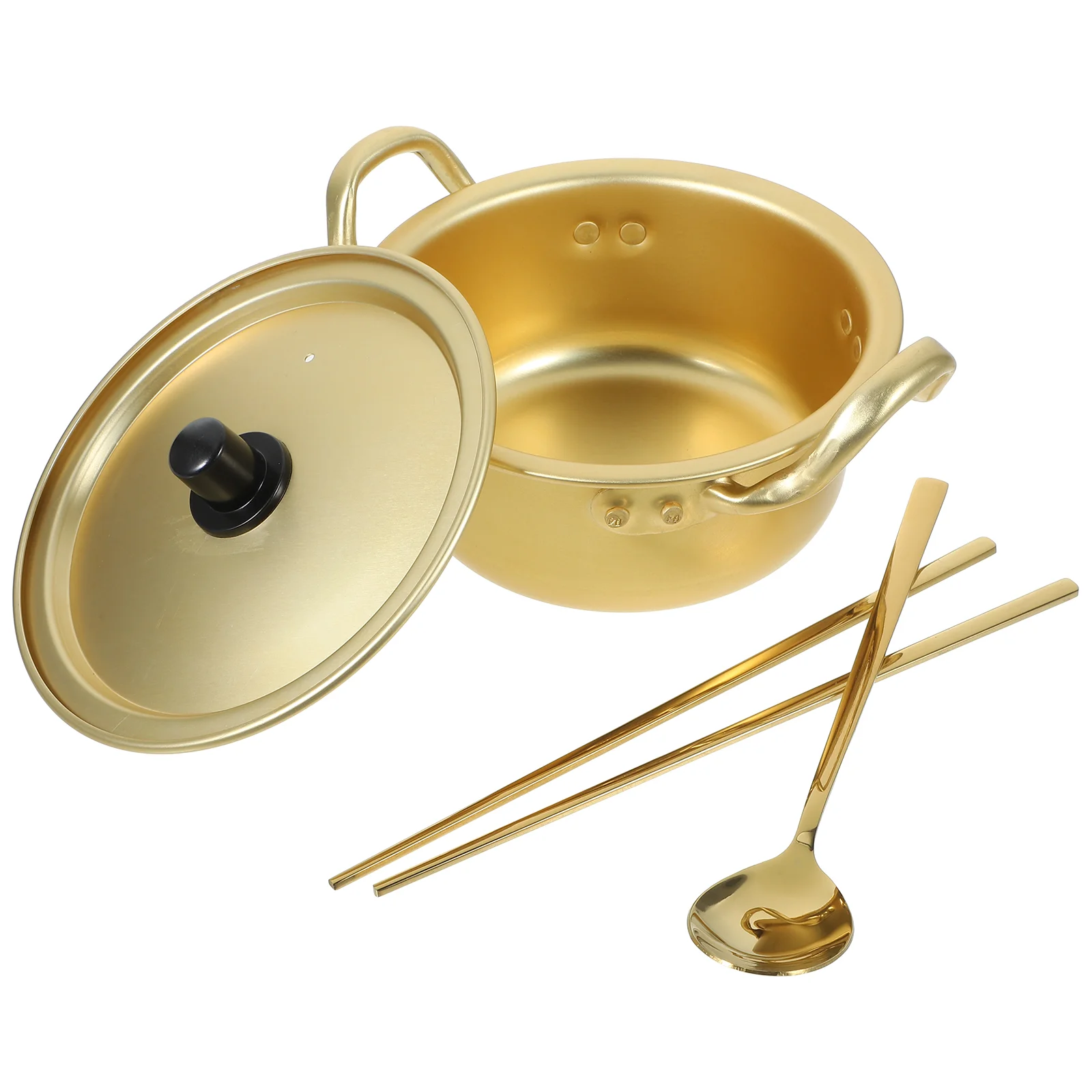 Instant Noodle Pot Cooking Ramen Stock Hotpot Set Double Handled Milk Heating Aluminum Household Cookware
Instant Noodle Pot Cooking Ramen Stock Hotpot Set Double Handled Milk Heating Aluminum Household Cookware