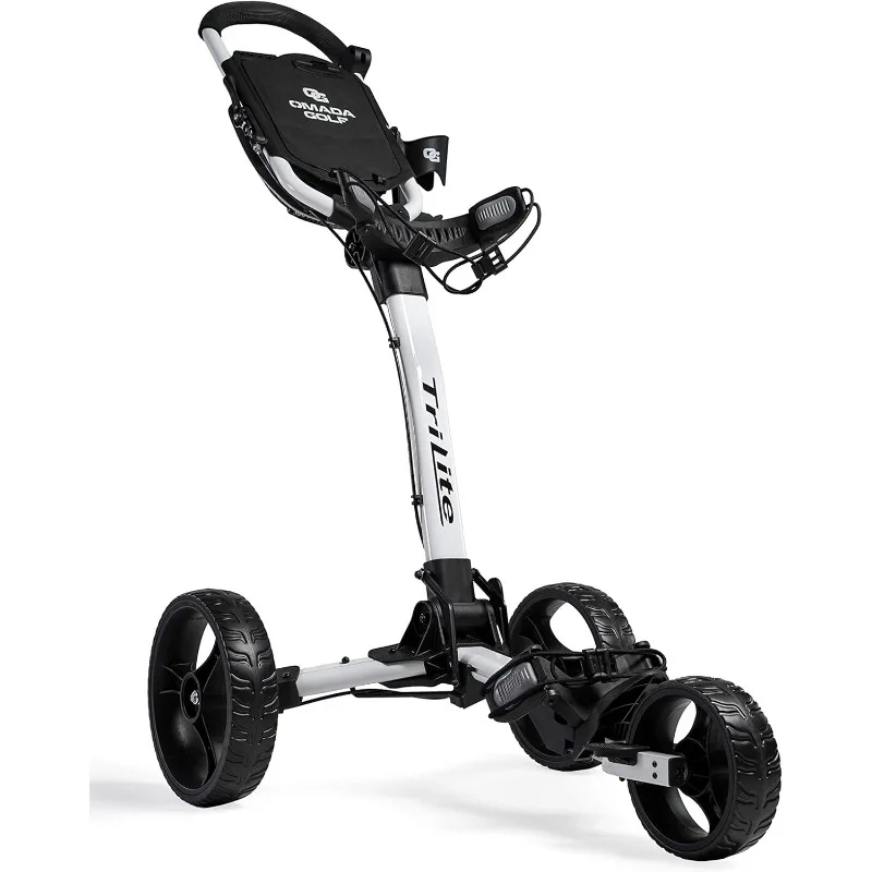 Trilite Golf Push Cart | Lightweight and Folding Golf Cart | Adjustable Golf Bag Stand
Trilite Golf Push Cart | Lightweight and Folding Golf Cart | Adjustable Golf Bag Stand