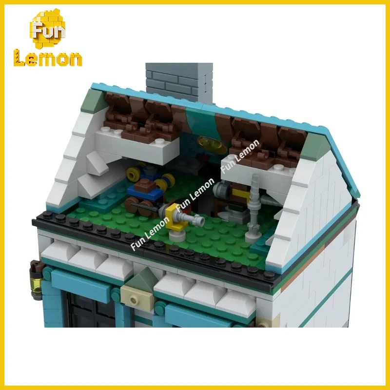 Realistic MOC Street View Model, Cozier Home with Delicate Details, Great for Adult Collectors and Kids
Realistic MOC Street View Model, Cozier Home with Delicate Details, Great for Adult Collectors and Kids