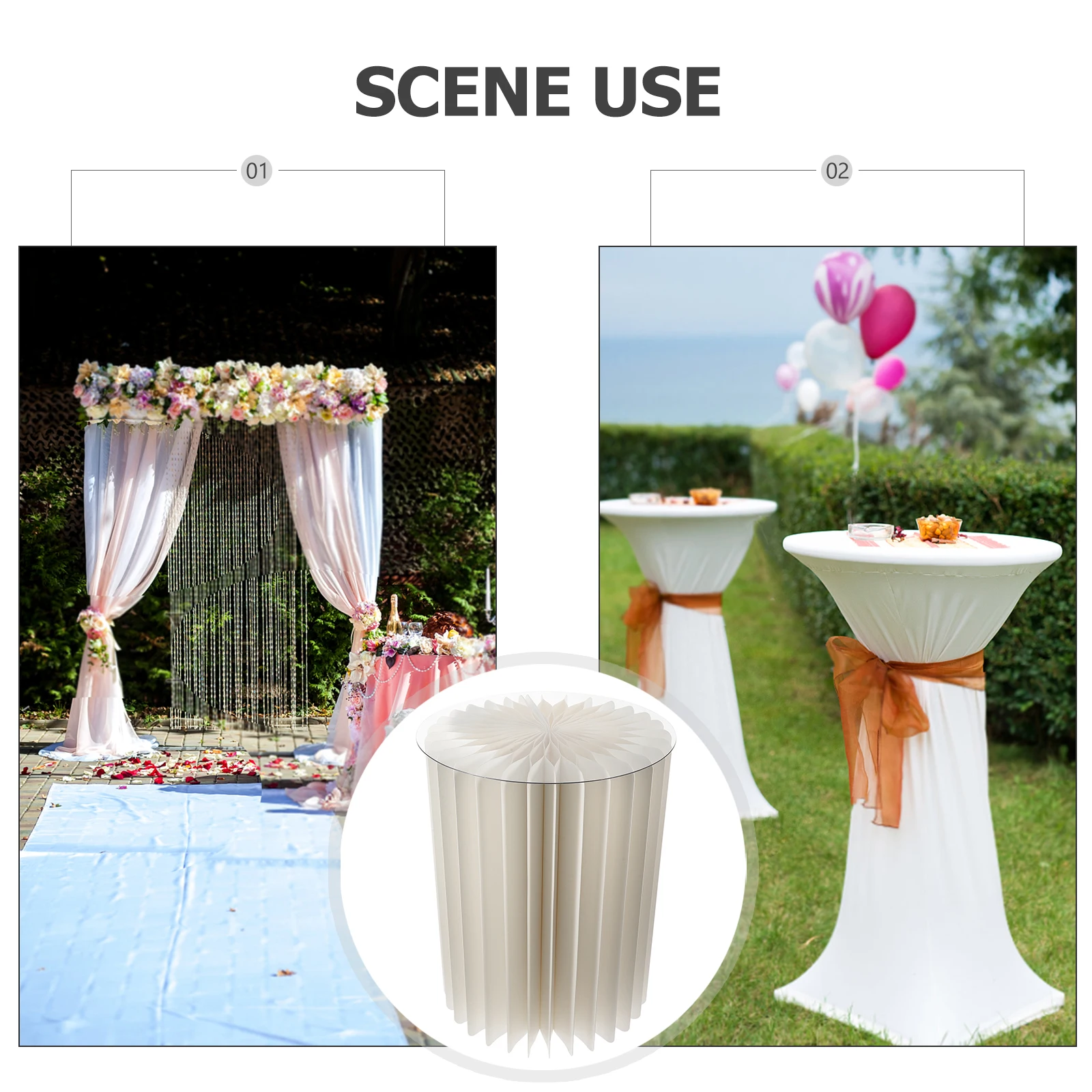 1pc White Cylinder Stand 30cm Diameter 20cm Height for Party Wedding Decor Pedestal Display Cake Table Centerpiece
1pc White Cylinder Stand 30cm Diameter 20cm Height for Party Wedding Decor Pedestal Display Cake Table Centerpiece